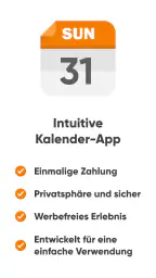 Schlichter Kalender Pro screenshot