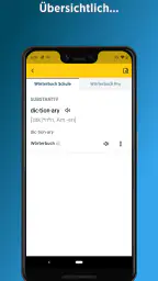 Schule Wörterbuch screenshot