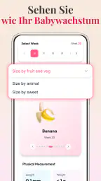 Schwangerschaft + Tracker-App screenshot