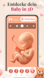 Schwangerschaft + Tracker-App screenshot