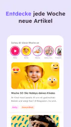 Schwangerschafts-App - Momly screenshot