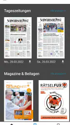 SchwäPo & Tagespost screenshot