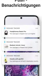 Sendungsverfolgung - paket app screenshot