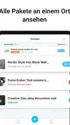Sendungsverfolgung - paket app screenshot
