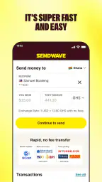 Sendwave: Geld Schnell Senden screenshot