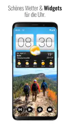 Sense V2 Flip Uhr & Wetter screenshot