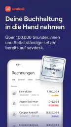 sevdesk Buchhaltung & Rechnung screenshot
