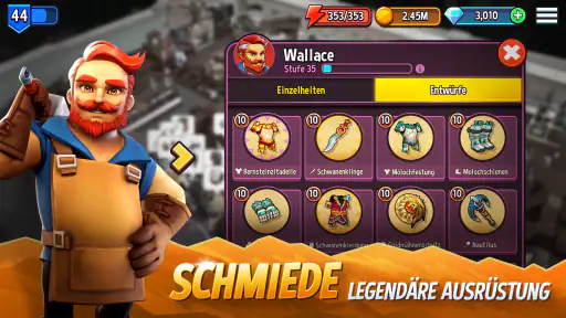 Shop Titans: Craft & Bauen screenshot