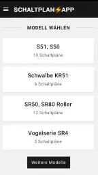 Simson Schaltplan App screenshot