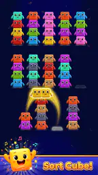 Singing Cubes Sort screenshot