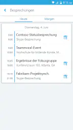 Skype for Business for Android screenshot