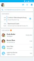 Skype for Business for Android screenshot