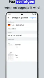 Smart Fax: Onbeperkt faxen app screenshot