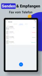 Smart Fax: Onbeperkt faxen app screenshot