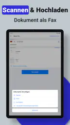 Smart Fax: Onbeperkt faxen app screenshot