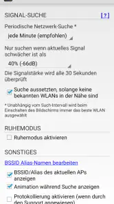 SmartWlanSelector: bestes WLAN screenshot