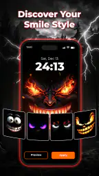 Smile Fun Silly Live Wallpaper screenshot