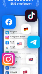 SMS Virtual - SMS empfangen screenshot