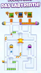 Snacky Dash: Food Maze Puzzle screenshot