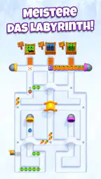 Snacky Dash: Food Maze Puzzle screenshot