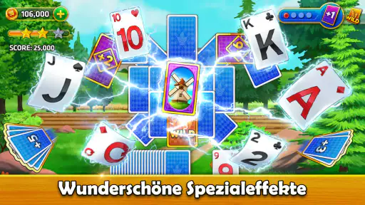 Solitaire Tripeaks - Farmreise screenshot