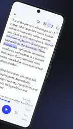 Speechify: KI-Vorlese-App screenshot
