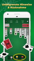 Spider Solitaire -Kartenspiele screenshot
