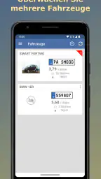 Spritmonitor: Verbrauch,Kosten screenshot
