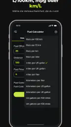 Spritrechner: Verbrauch screenshot