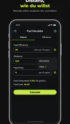 Spritrechner: Verbrauch screenshot