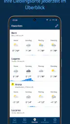SRF Meteo - Wetter Schweiz screenshot