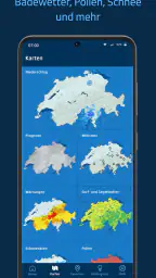 SRF Meteo - Wetter Schweiz screenshot