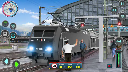Stadt Bahn Treiber- Bahn Spiel screenshot