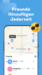 Standortfreigabe screenshot