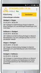 Staumelder MOBILE screenshot