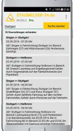 Staumelder MOBILE screenshot