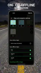 Stegra.io – Motorrad-GPS screenshot