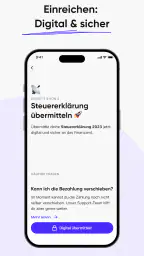 Steuerbot: Steuererklärung App screenshot