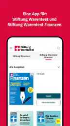 Stiftung Warentest screenshot