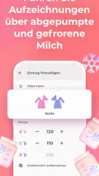 Stillen Tracker & Babytagebuch screenshot
