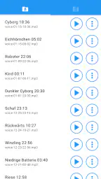 Stimmwandler mit Effekten screenshot
