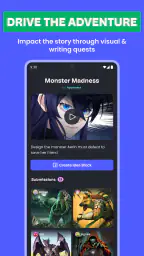 Storygrounds: Webtoons, Comics screenshot