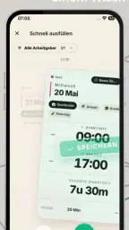 StundenApp screenshot