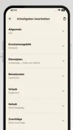 StundenApp screenshot