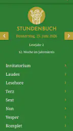 Stundenbuch - Stundengebet screenshot