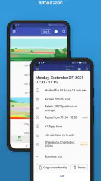Stundenzettel Zeiterfassung screenshot