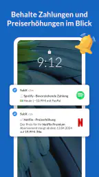 SubX - Abonnement-Manager screenshot