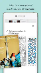 Süddeutsche Zeitung screenshot