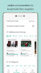 Süddeutsche Zeitung screenshot