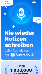Summary: KI Meeting Notizen screenshot